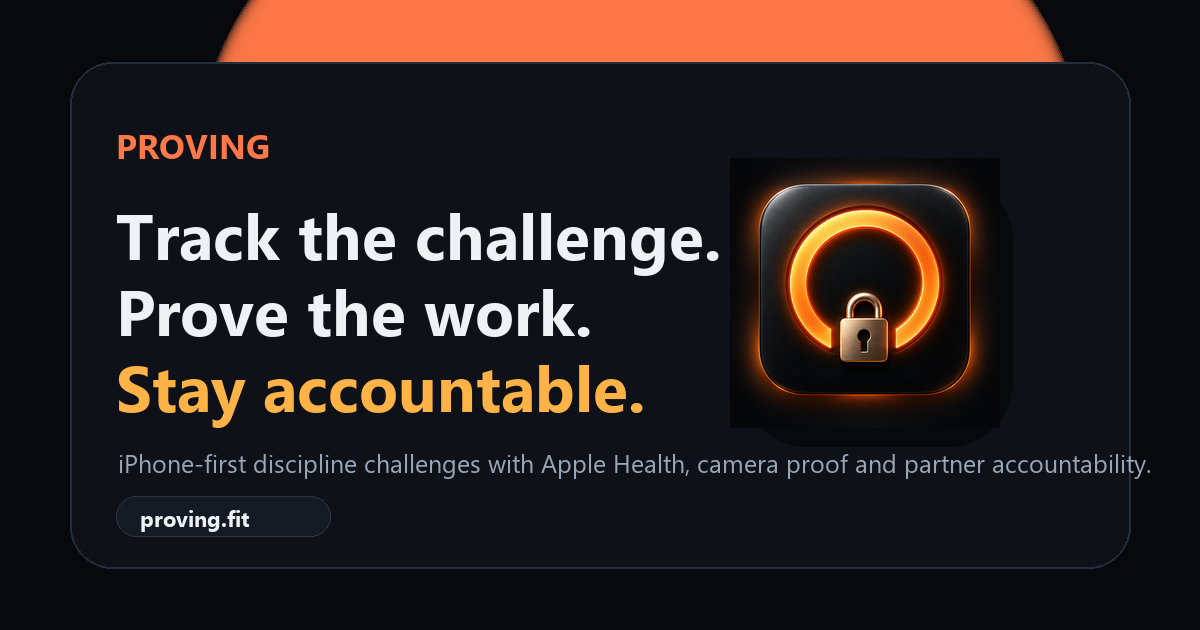 Proving official image: track the challenge, prove the work and stay accountable.